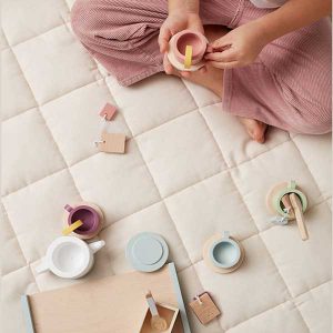 wooden tee set for small hands