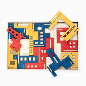 Bauhaus - 3d city puzzle