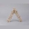 Wooden H Blocks - V structure